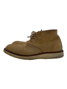 RED WING◆ワークチャッカブーツ/26cm/ベージュ/3143