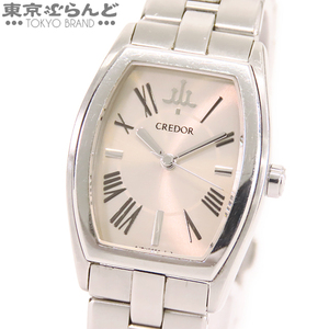 101731747 1円 セイコー SEIKO クレドール アクア GSA973 4J81-0AE0 ピンク SS ノンデイト 腕時計 レディース クオーツ