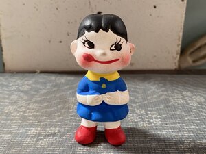 不二家　ペコちゃん　土人形▼当時物昭和レトロFUJIYA