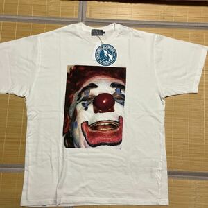 新品未使用 HYSTERIC GLAMOUR × terry richardson テリーリチャードソン　ピエロ　CROWM tee tシャツ XL ヒステリックグラマー　