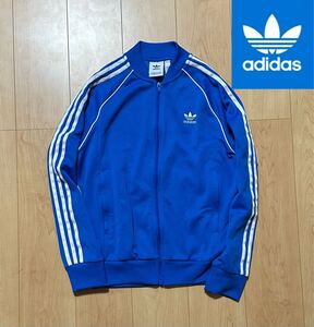 早い者勝ち 送料230円 アディダス adidas ジャージ トレフォイル オリジナルス ATP トラックジャケット ロゴ ライン トラックトップ M 美品