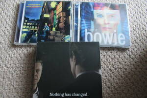 デビットボウイ　DAVID BOWIE 4枚セット　Nothing has changed + ziggy stardust 送料無料