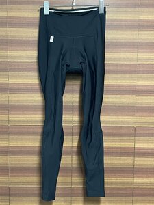 HI382 ラファ Rapha パッドタイツ WOMENS PADDED TIGHTS 黒 XS 裏起毛 レディース ※パッドに擦れあり