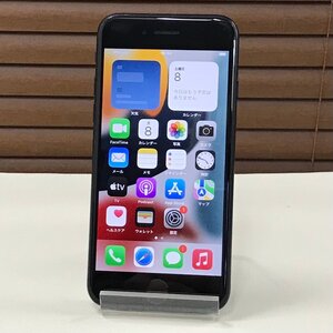 ☆中古品☆ UQモバイル iPhone SE (第2世代) 64GB MX9R2J/A ブラック SIMロック解除済み 〇判定