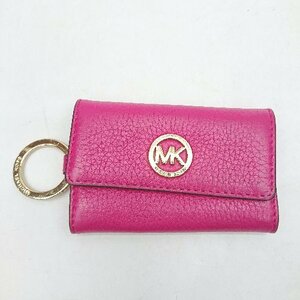 ◇ MICHAEL KORS マイケルコース キーケース ピンク系 レディース E