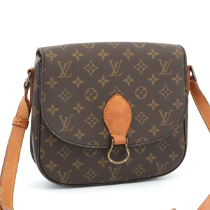 ルイヴィトン LOUIS VUITTON モノグラム サンクルーGM ショルダーバッグ 斜め掛け ブラウン レディース レザー M51242