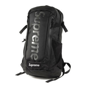 Supreme シュプリーム 21SS クリアロゴ バックパック (Backpack) ブラック 黒 カバン BOXLOGO ストリート カジュアル