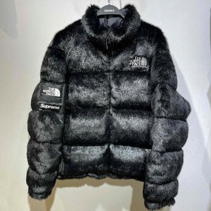  Supreme 20aw The North Face Fur Nuptse Jacket "Black" XLサイズ シュプリーム ザノースフェイス ファーヌプシ