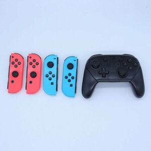 ジャンク 任天堂 NINTENDO ニンテンドー Switch スイッチ ジョイコン Joy-Con コントローラー PROコントローラ プロコン 5個セット 1円