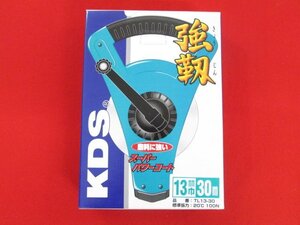 G082■■■KDS 鋼製 コーティング 巻尺 / 幅13mm 長さ30m // テクロン スケール / TL13-30 / スケール / 未使用