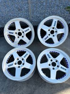 RAYS レイズ　TE37 4本セット　希少　初期モデル　16×7J PCD114.3 5穴　OFF+33 ハブ径73mm 軽量　鍛造アルミホイール　