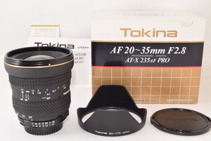 Tokina トキナー AT-X AF 20-35mm F2.8 PRO AT-X 235 AF PRO for Nikon J2406118