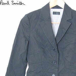 ポールスミス ブラック Paul Smith BLACK■テーラードジャケット/オンワード樫山■38■黒 ※NK3825132