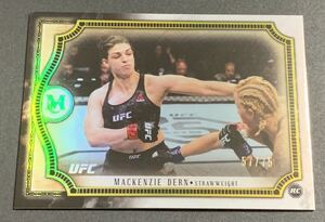 2018 Topps Museum UFC Mackenzie Dern /75 30 RC Rookie マッケンジーダーン　ルーキー　75枚限定