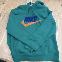 NIKE XL グリーンパーカー