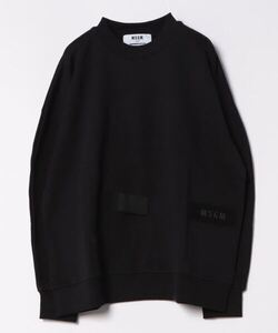 「MSGM」 スウェットカットソー S ブラック レディース