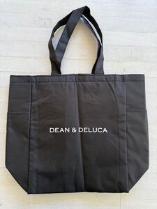 GLOW 2023年8月号付録　DEAN ＆ DELUCA 保冷機能付BIGトート　黒　エコバッグ