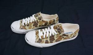 コンバース ジャックパーセル 23㎝ US4 ダックカモ カモフラージュ 迷彩 JACKPURCELL DUCKCAMO