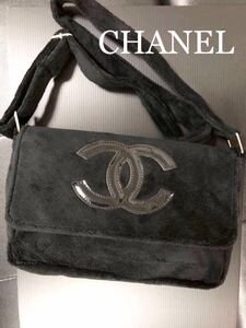 新品　Chanel シャネル ノベルティ ショルダーバッグ 斜め掛け　ブラック