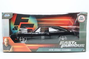 【アウトレット】JADA TOYS 1/24 ワイルドスピード ダッジ チャージャー 1970 ブラック F&F Dodge Charger ミニカー 35421