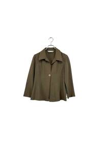 Miss Chloe khaki jacket ミスクロエ 薄手ジャケット カーキ サイズ40 レディース ヴィンテージ 6