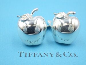 368267【1円スタート】TIFFANY＆Co. ティファニー ヴィンテージ カフス カフリンクス アップル 925 16.1g