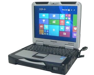 使用時間280H Windows8.1 Pro 64bit Panasonic TOUGHBOOK CF-31 (CF-31WELAJCJ) Core i5-3340M 2.7GHz 4GB 500GB 13.1インチ(1024×768)