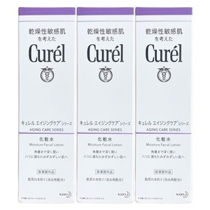 キュレル エイジングケア化粧水 140ml 3個セット