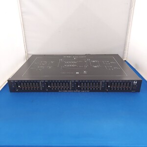 ★通電確認済 TOA MULTI STEREO GRAPHIC EQUALIZER/マルチ ステレオ グラフィック イコライザー M-74ST オーディオ 音響★