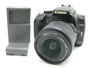 ★ハローカメラ★1円スタート★4528 Canon EOS Kiss X 18-55mm (1010万画素) 【付属品有り】：動作品 現状 キヤノン 即決あり