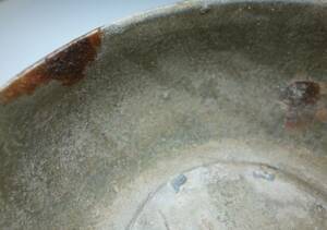 越州古窯　初期鉄釉斑　菓子鉢