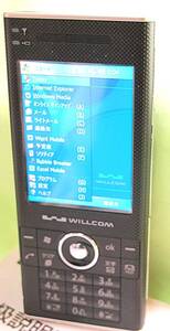 ＳＨＡＲＰ WILLCOM WS007SH　 Windows Mobile　中古美品おまけつき