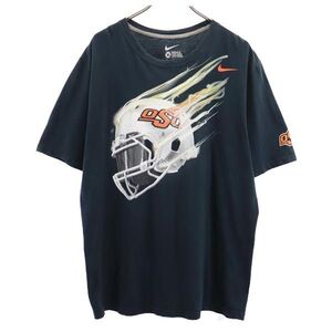 ナイキ プリント 半袖 Tシャツ XL ブラック系 NIKE メンズ