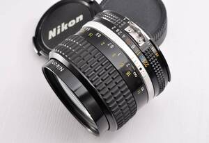 Nikon Ai-S NIKKOR 35mm F2　35/1:2　ニコン　AISニッコール　MFレンズ　#1862