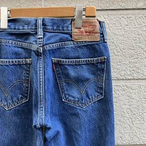 USED USA古着 505 リーバイス デニムパンツ ジーンズ ストレート ブルーデニム Levi