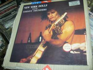 NEW YORK DOLLS JOHNNY THUNDERS / PERSONALITY CRISIS 白盤12” ジョニーサンダース N.Y.ドールズ