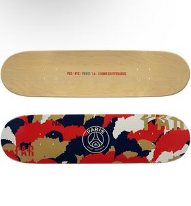 パリサンジェルマン Clown Skateboards スケボー デッキ PSG パリ NYC コラボ