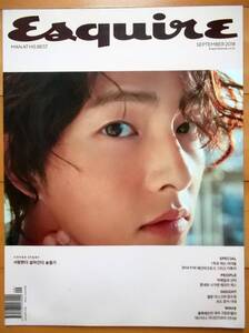 [ソン・ジュンギ] 韓国雑誌切り抜き 表紙+特集14P+目次/2018年