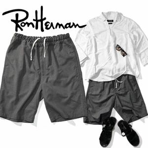 【Ron Herman】大人が穿ける品ありイージーショーツ◎!!RHC ロンハーマン サマーウール イージーショートパンツ リラックスショーツ 日本製