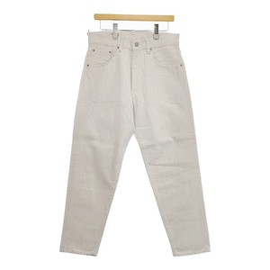 Scye 新品 Melange Denim Loose Tapered 5122-81564 サイズ29 定価24200円 デニムパンツ オフホワイト サイ 4-1201G# F97625