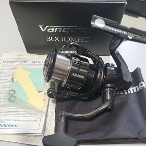 美品 シマノ 19ヴァンキッシュ 3000MHG SHIMANO VANQUISH シーバス 青物 フラットフィッシュ