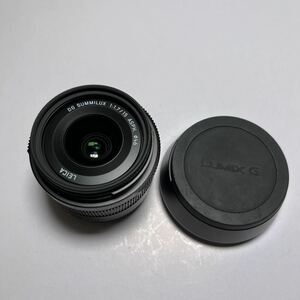 ⑦ パナソニック LEICA DG SUMMILUX 15mm / F1.7 ASPH. ブラック (H-Xカメラレンズ　　　★送料無料★