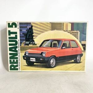 未組立 バンダイ 1/20 ルノー サンク Renault 5 プラモデル モーターライズ BANDAI 35062