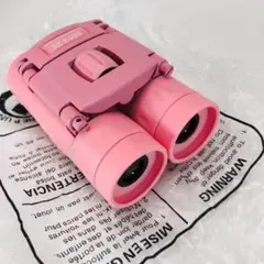 双眼鏡 ピンク BINOCULARS