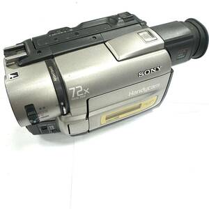 O2217 ビデオカメラ　 ビデオカメラレコーダー　ハンディカム Handycam SONY ソニー CCD-TRV85 ジャンク　中古　訳あり