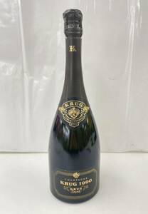 Z901-K22-5611 KRUG クリュッグ 1990 VINTAGE BRUT シャンパン 白泡 ブリュット ミレジム ヴィンテージ フランス 750ml 未開栓