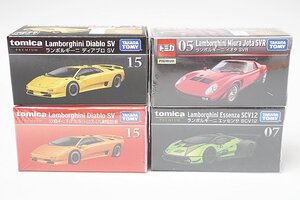 TOMICA トミカプレミアム ランボルギーニ エッセンサ SCV12 / Lamborghini イオタ SVR / ディアブロ SV など4点セット