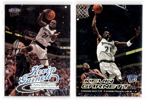 NBA 98-99 99-00 ULTRA Kevin Garnett ケビン・ガーネット 2種セット　新品ミント状態品