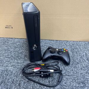 ☆247. Xbox360 S CONSOLE マイクロソフト 本体 コントローラー AVケーブル 動作未確認 現状品 ジャンク