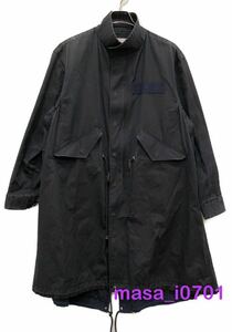 sacai モッズコート SCM-010 ブラック 1 定番